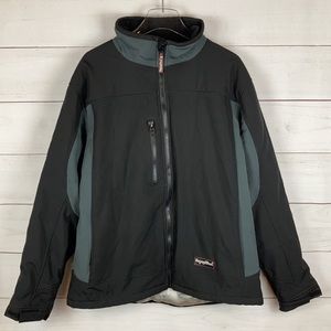 Men's Black and Gray Jacket